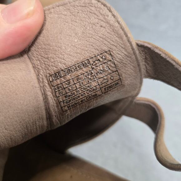 UGG Jolina Strappy Cut Out Wedges Size 10 - Picture 9 of 11